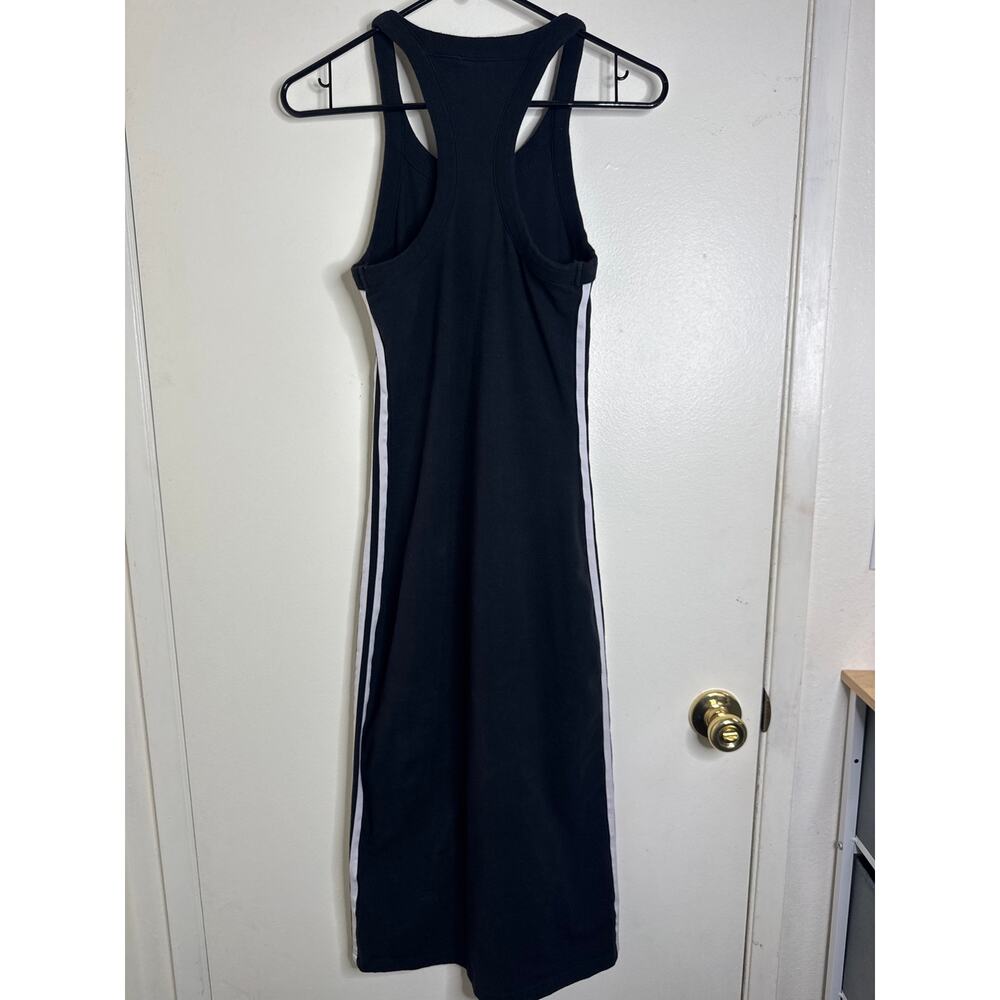 Adidas Originals Adicolor Classics Tight Summer Dress Black White Size Small - Picture 3 of 4